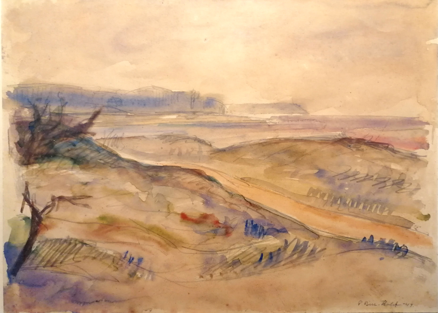 Poul Bille-Holst, 44.Akvarel Br.33 H. 24